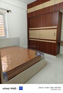 Bedroom Image of 575 Sq.ft 1 BHK Apartment / Flat for rent in Halasuru Bengaluru for Rs. 32000