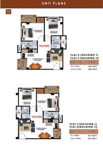 Image of 902 Sq.ft 3 BHK Apartment / Flat for sale in Avenue, Jalukbari, Guwahati for Rs. 5814400