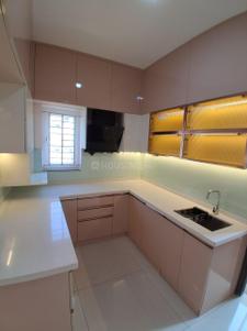 Kitchen Image of 1000 Sq.ft 2 BHK Apartment / Flat for rent in Prestige Primrose Hills, Uttarahalli -Manavarthekaval Bengaluru for Rs. 32000
