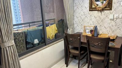 Balcony Image of 1280 Sq.ft 2 BHK Apartment / Flat for rent in Adani Aster Neo, Shantigram Ahmedabad for Rs. 34000