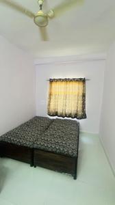 Bedroom Image of 650 Sq.ft 1 RK Builder Floor for rent in Indra Puri Colony Indore for Rs. 8500