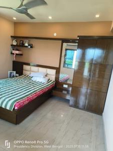 Bedroom Image of 1860 Sq.ft 4 BHK Apartment / Flat for rent in Tirath Devi Apartment, Rajarhat Kolkata for Rs. 37000