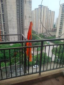 Balcony Image of 1347 Sq.ft 3 BHK Apartment / Flat for rent in Sector 134 Noida for Rs. 28000