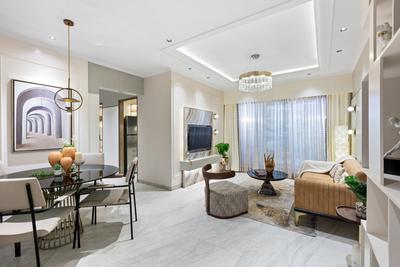 Hall Image of 690 Sq.ft 2 BHK Apartment / Flat for sale in Dosti Olive Dosti West County, Thane West Thane for Rs. 13300000