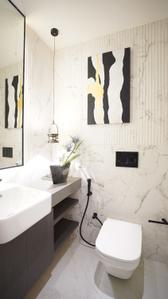 Bathroom Image of 800 Sq.ft 2 BHK Apartment / Flat for sale in Roswalt Raya, Chembur Mumbai for Rs. 22000000