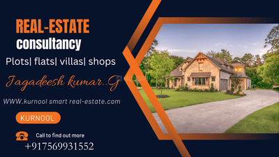 Image of 1702 Sq.ft 3 BHK Apartment / Flat for sale in Dinnedevarapadu, Kurnool for Rs. 8860000
