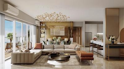 Hall Image of 2045 Sq.ft 3 BHK Apartment / Flat for sale in Conscient Elaira Residences Phase 1, Sector 80 Gurgaon for Rs. 27000000