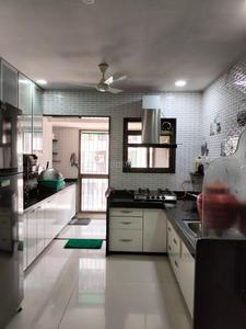 Kitchen Image of 2205 Sq.ft 3 BHK Apartment / Flat for sale in Vesu Surat for Rs. 13000000