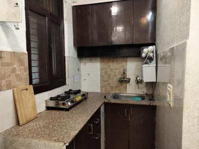 Kitchen Image of 600 Sq.ft 1 BHK Builder Floor for rent in Indirapuram Ghaziabad for Rs. 19000