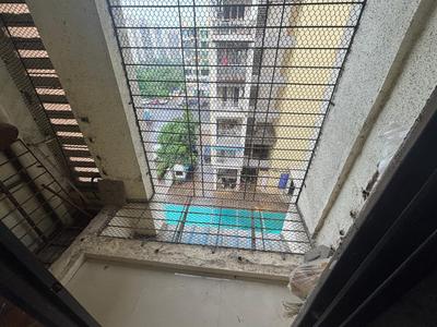 Balcony Image of 450 Sq.ft 1 BHK Apartment / Flat for rent in Unnati Tower, Ulwe Navi Mumbai for Rs. 14000