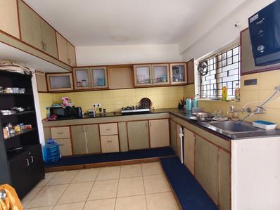Kitchen Image of 1200 Sq.ft 2 BHK Apartment / Flat for rent in Kaggadasapura Bengaluru for Rs. 50000
