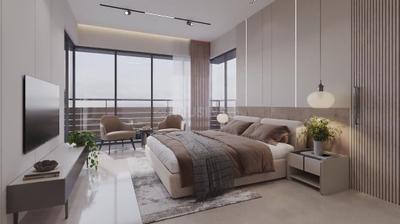 Bedroom Image of 2610 Sq.ft 3 BHK Apartment / Flat for sale in Navroop Megh Malhar Indigo, Sargasan Gandhinagar for Rs. 11310000