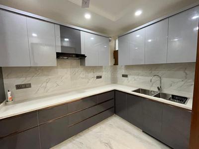 Kitchen Image of 2100 Sq.ft 4 BHK Builder Floor for rent in Swastic Swastic Home I-1788, Chittaranjan Park New Delhi for Rs. 130000