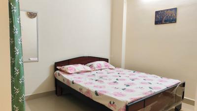 Bedroom Image of 480 Sq.ft 1 BHK Apartment / Flat for rent in Begumpet Hyderabad for Rs. 20000