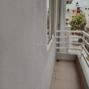 Balcony Image of 1100 Sq.ft 2 BHK Apartment / Flat for rent in Kasturi Nagar Bengaluru for Rs. 33000