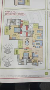 Image of 1850 Sq.ft 3 BHK Apartment / Flat for sale in Amrapali Sapphire, Sector 45, Noida for Rs. 24000000