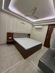 Bedroom Image of 550 Sq.ft 1 BHK Builder Floor for rent in Sector 57 Gurgaon for Rs. 40000