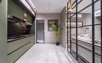 Kitchen Image of 3211 Sq.ft 4 BHK Apartment / Flat for sale in Vesu Surat for Rs. 17100000