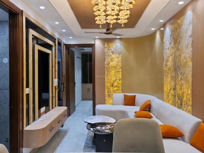 Living Room Image of 900 Sq.ft 3 BHK Apartment / Flat for sale in Dwarka Mor New Delhi for Rs. 6600000