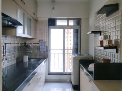 Kitchen Image of 350 Sq.ft 1 RK Apartment / Flat for sale in Sai Asha Complex, Mulund East Mumbai for Rs. 8500000