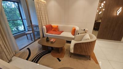 Living Room Image of 1250 Sq.ft 3 BHK Apartment / Flat for sale in Puravankara Purva Panorama, Thane West Thane for Rs. 30100000