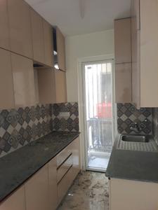 Kitchen Image of 1120 Sq.ft 3 BHK Builder Floor for rent in Signature Global Park 4 And 5, Sector 36 Sohna for Rs. 18000