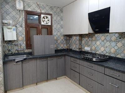 Kitchen Image of 1400 Sq.ft 2 BHK Apartment / Flat for rent in Gulmohar Enclave, Gulmohar Park New Delhi for Rs. 65000