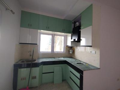 Kitchen Image of 800 Sq.ft 3 BHK Apartment / Flat for rent in Vashisth Heights, Sector 87 Faridabad for Rs. 18000