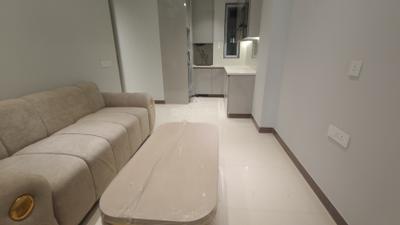Living Room Image of 900 Sq.ft 1 BHK Builder Floor for rent in Sector 55 Gurgaon for Rs. 40000