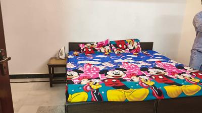 Bedroom Image of 1000 Sq.ft 1 BHK Builder Floor for rent in Sector 30 Faridabad for Rs. 22000