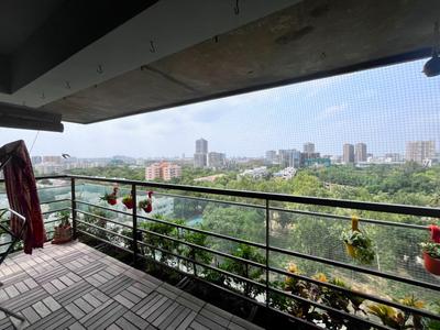 Balcony Image of 4470 Sq.ft 4 BHK Apartment / Flat for sale in Paarijat Eclat, Iscon Ambli Road Ahmedabad for Rs. 53000000