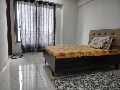 Bedroom Image of 1800 Sq.ft 3 BHK Apartment / Flat for rent in Dev Param, Chandkheda Ahmedabad for Rs. 40000