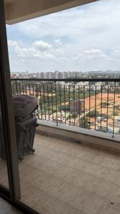 Balcony Image of 1900 Sq.ft 3 BHK Apartment / Flat for rent in Sobha Palm Court, Yelahanka Bengaluru for Rs. 71000
