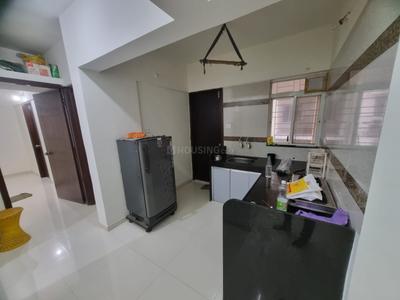 Kitchen Image of 850 Sq.ft 2 BHK Apartment / Flat for rent in Sahyadri Shruberry, Moshi Pune for Rs. 20000