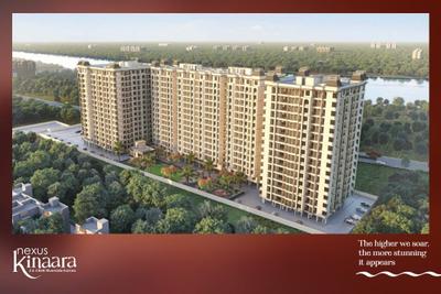 Image of 800 Sq.ft 2 BHK Apartment / Flat for sale in Nexus Kinaara B C, Chikhali, Pune for Rs. 4475000