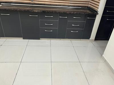 Kitchen Image of 1280 Sq.ft 2 BHK Apartment / Flat for rent in Pratham Bluets, New Alkapuri Vadodara for Rs. 17000