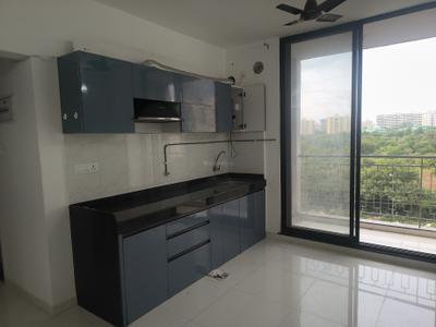 Kitchen Image of 850 Sq.ft 2 BHK Apartment / Flat for rent in Vascon Citron, Wagholi Pune for Rs. 23000