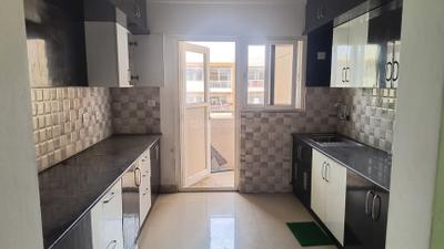 Kitchen Image of 2100 Sq.ft 4 BHK Apartment / Flat for rent in Unishire Terraza, Thanisandra Bengaluru for Rs. 58000