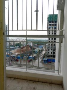 Living Room Image of 680 Sq.ft 2 BHK Apartment / Flat for rent in Shapoorji Pallonji Shukhobrishti, New Town Kolkata for Rs. 14000