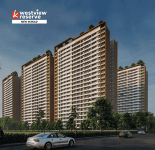 Image of 1742 Sq.ft 3 BHK Apartment / Flat for sale in Kohinoor Westview Reserve, Wakad, Pune for Rs. 13000000