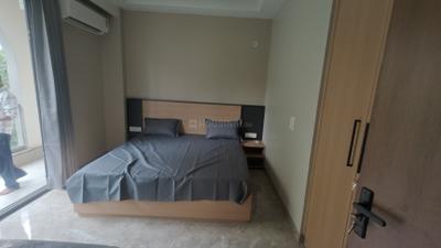 Bedroom Image of 1000 Sq.ft 1 BHK Builder Floor for rent in DLF Phase 3 Gurgaon for Rs. 42000
