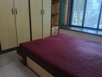 Bedroom Image of 450 Sq.ft 1 BHK Apartment / Flat for rent in Vasant Galaxy Uranus, Goregaon West Mumbai for Rs. 49000