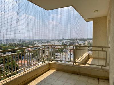 Balcony Image of 2000 Sq.ft 3 BHK Apartment / Flat for rent in Hoysala Ace, Sahakara Nagar Bengaluru for Rs. 70000