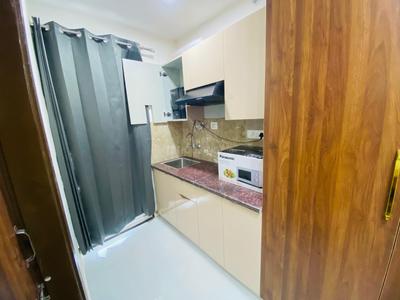 Kitchen Image of 980 Sq.ft 1 BHK Builder Floor for rent in Sector 39 Gurgaon for Rs. 30000