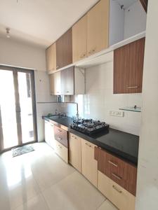 Kitchen Image of 1500 Sq.ft 3 BHK Apartment / Flat for rent in Ekta Greenville, Pathardi Phata Nashik for Rs. 23000