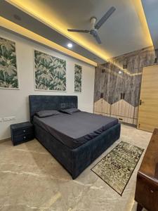 Bedroom Image of 832 Sq.ft 2 BHK Builder Floor for rent in Saket New Delhi for Rs. 19000