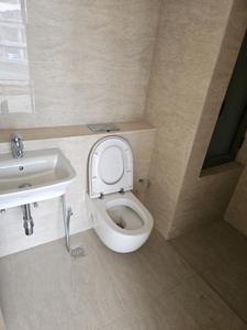 Common Bathroom Image of 1100 Sq.ft 3 BHK Apartment / Flat for sale in Adani Ten BKC, Bandra East Mumbai for Rs. 58100000