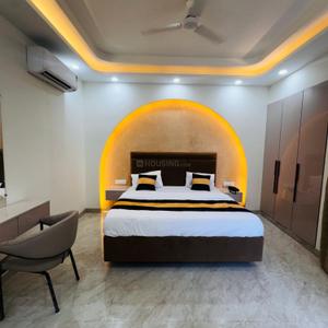 Bedroom Image of 1000 Sq.ft 1 BHK Apartment / Flat for rent in Sector 46 Gurgaon for Rs. 38000