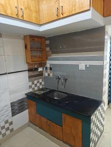Kitchen Image of 700 Sq.ft 1.5 BHK Apartment / Flat for rent in Jal Vayu Vihaar, Kammanahalli Bengaluru for Rs. 36000