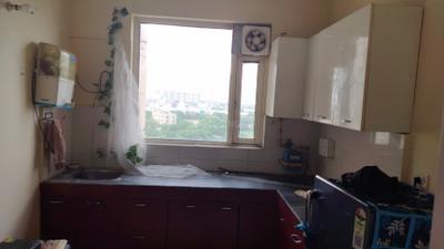 Kitchen Image of 441 Sq.ft 1 BHK Apartment / Flat for rent in Pyramid Urban Homes, Sector 70A Gurgaon for Rs. 25000